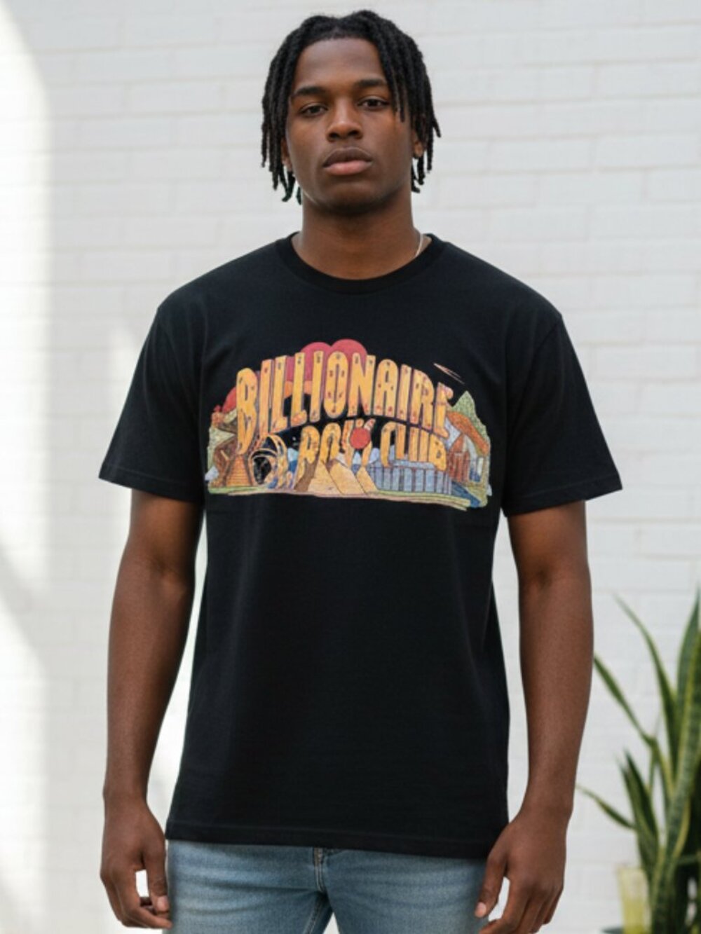 Billionaire Boys Club Arch Wonder Graphic T-Shirt Black Large NWOT